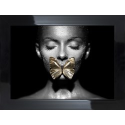 Obraz butterfly woman