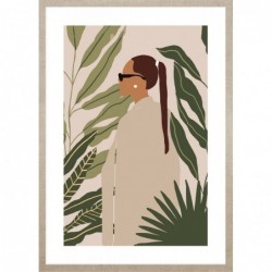 Obraz woman in the jungle